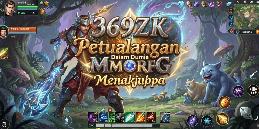 Tampilan gameplay epik di dunia fantasi 369ZK