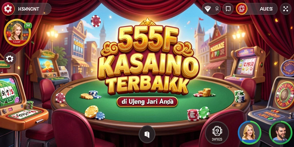 Screenshot gameplay 555F menampilkan keseruan permainan Kasino.