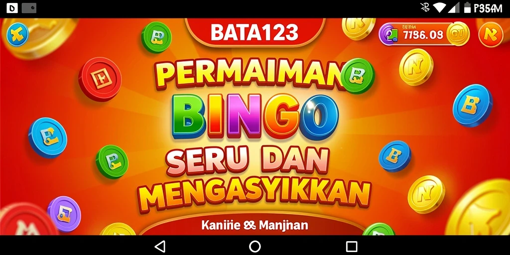 Screenshot utama BATA123 menampilkan pengalaman bermain Bingo yang penuh warna.