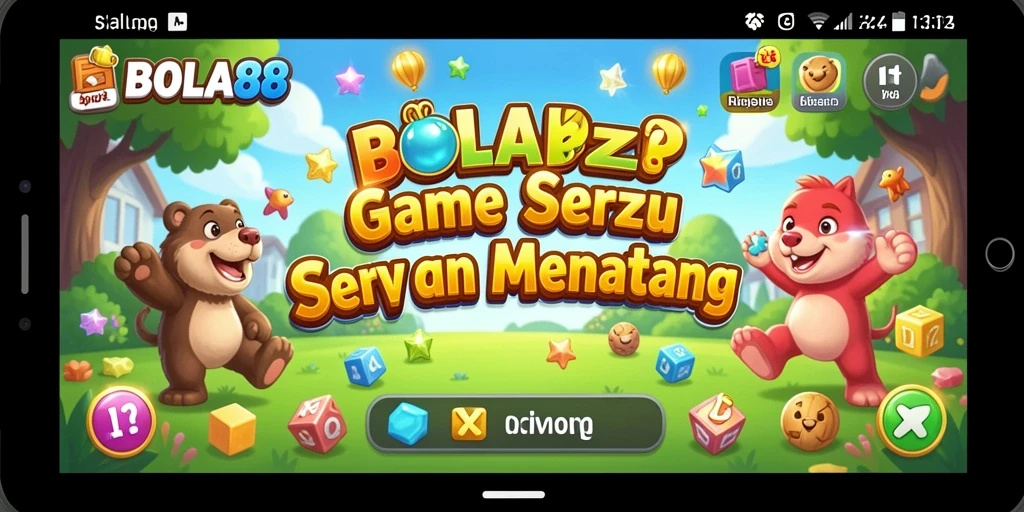 Tampilan gameplay seru dan menantang dari BOLA88.
