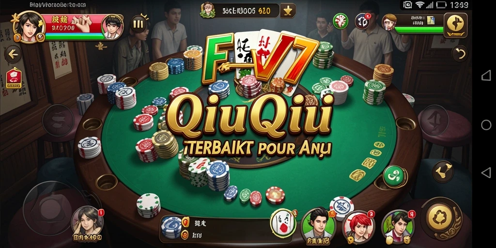 Screenshot FAV77 menampilkan gameplay QiuQiu yang seru.