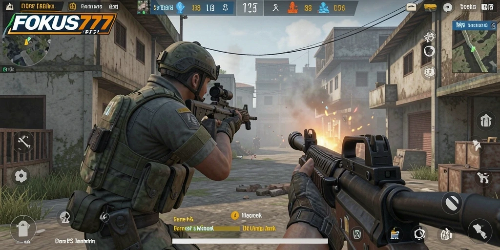 Gameplay seru dan grafis menawan di FOKUS777.