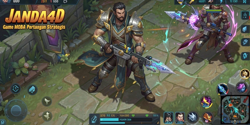 Screenshot gameplay JANDA4D yang seru dan strategis.