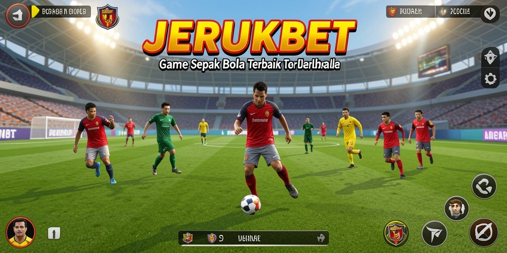 Tampilan gameplay seru dalam JERUKBET yang memukau.