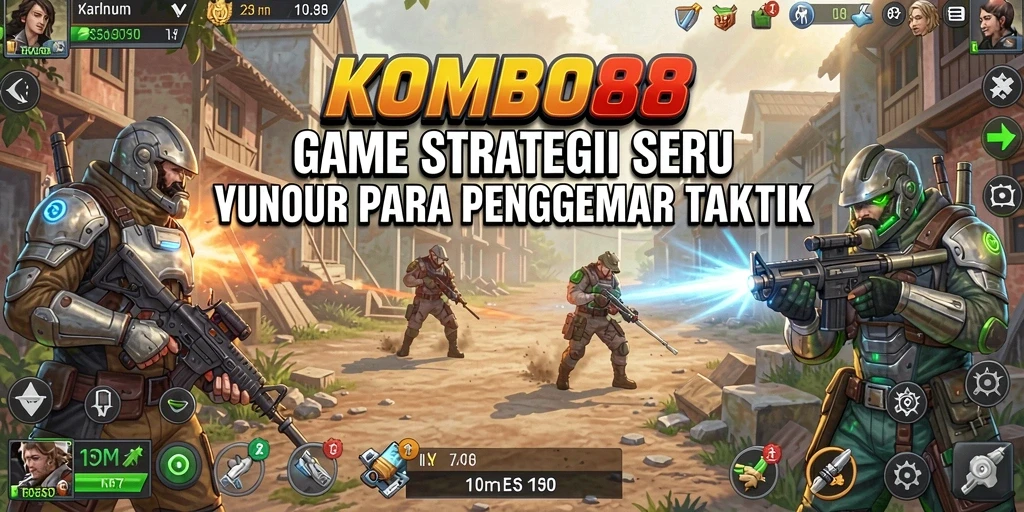 Tampilkan aksi pertempuran mendebarkan di KOMBO88.