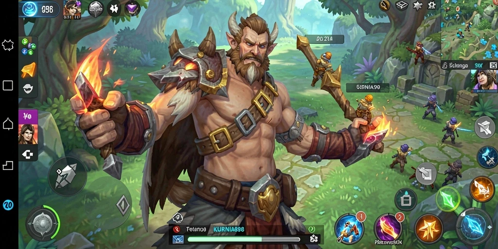 Tampilan gameplay petualangan seru di dunia KURNIA898.