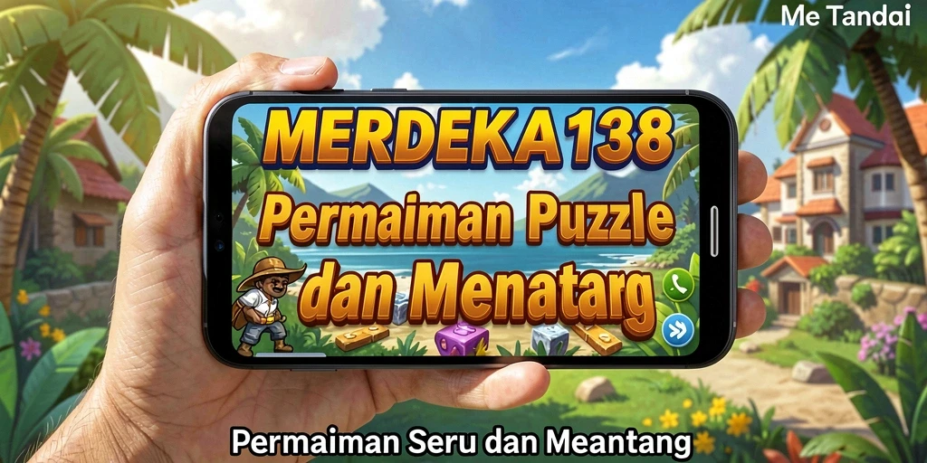 Screenshot gameplay MERDEKA138 menampilkan tantangan Puzzle yang menarik.