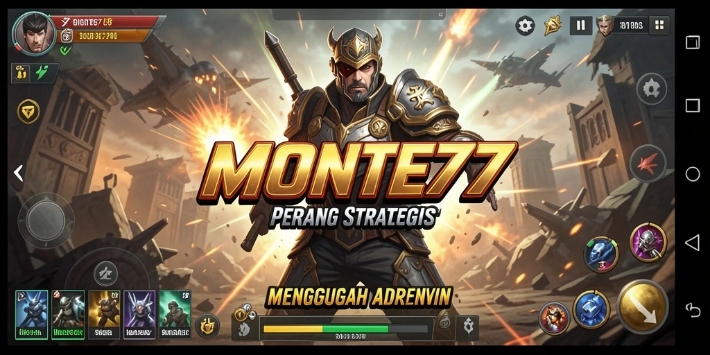 Tampilan jerih payah pemain dalam pertandingan Strategy MONTE77.