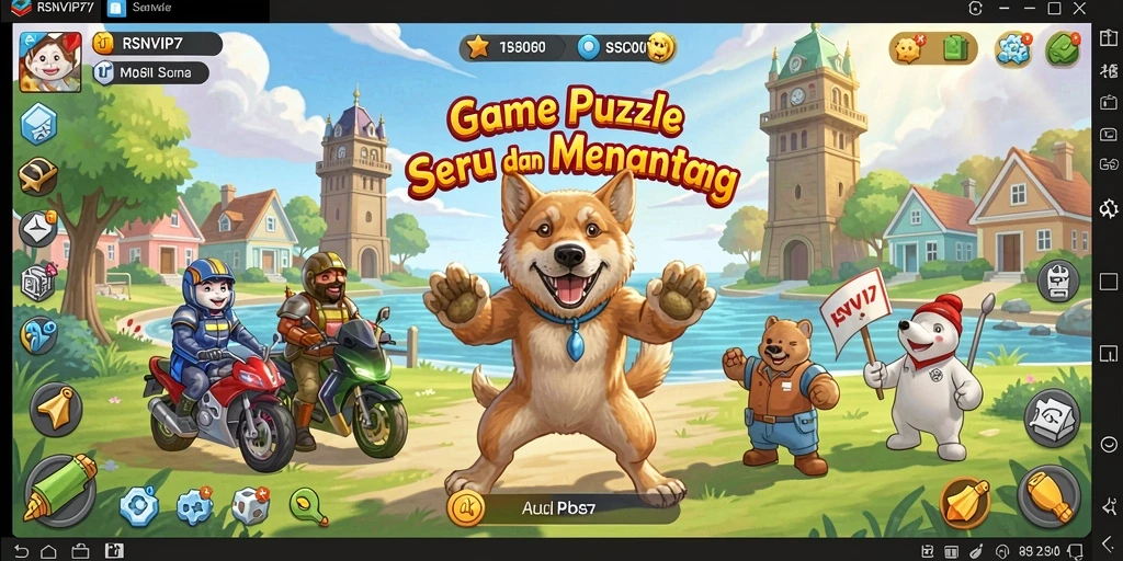Tampilan gameplay RSNVIP7 yang menantang dan menarik.