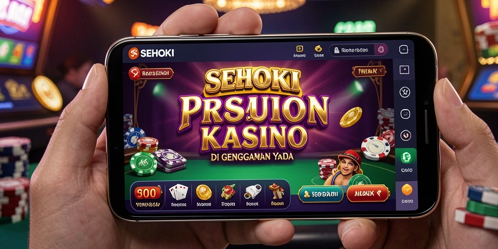 Tangkapan layar SEHOKI menampilkan aksi permainan kasino yang mendebarkan.
