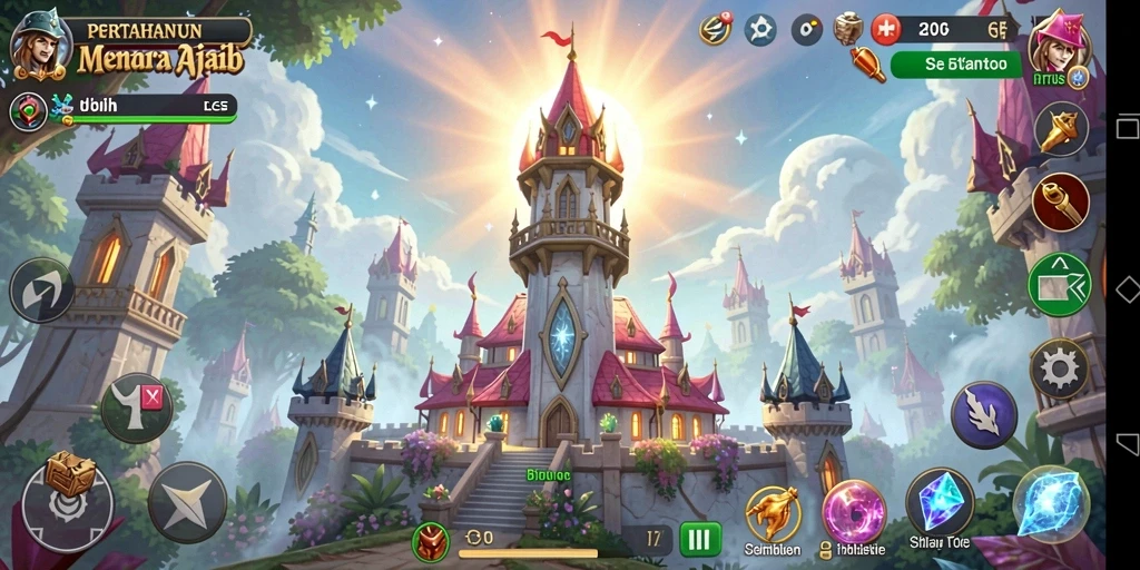 Screenshot gameplay menampilkan serangan musuh di SITUSTOTO.