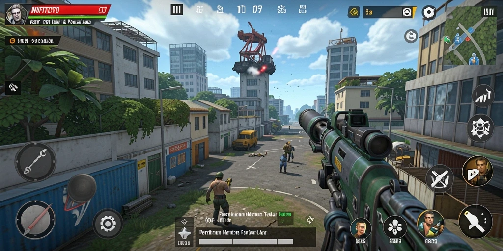 Tampilan gameplay mendebarkan di WIFITOTO dengan aksi Tower Defense.